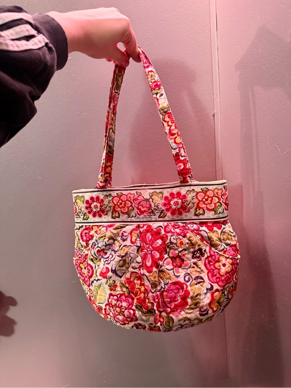 Vintage Vera Bradley Bucket in Hope Garden